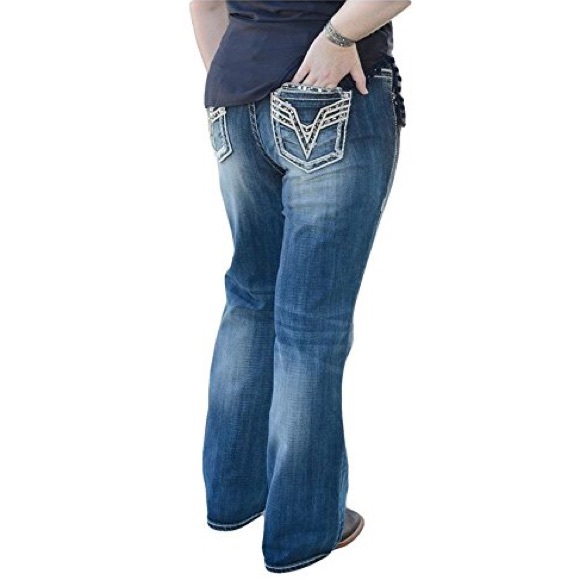 vigoss plus size bootcut jeans